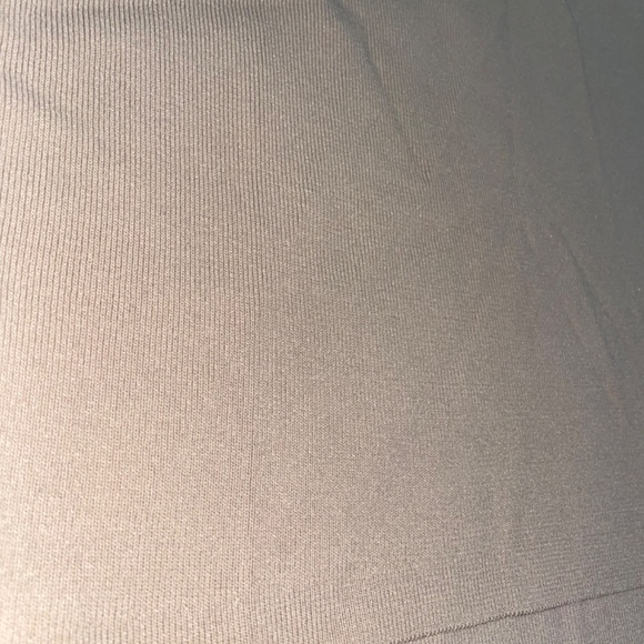 House of CB - MARIELLA Taupe KNIT MINI SKIRT - Picture 8 of 10